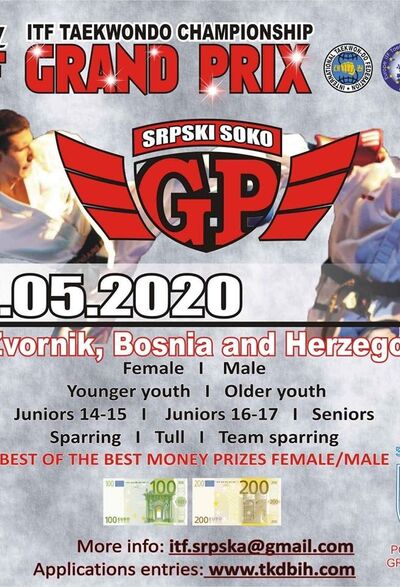 3rd Grand Prix ITF TAEKWON-DO CHAMPIONSHIP - Srpski Soko