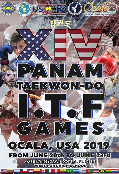 14th PanAm Taekwon-Do games  USA 2019