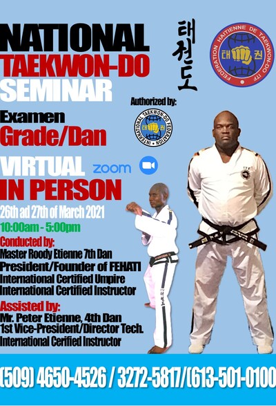 National Taekwon-Do Seminar and Grading Test